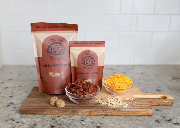 Premium Bacon and Cheese Dog Treats - Delicious, Healthy, and Irresistible!